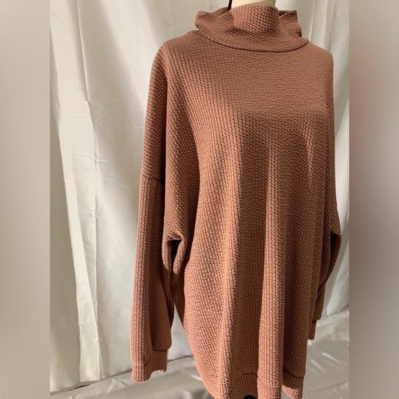 New balance dusty rose heatloft waffle tunic top size XL - Picture 4 of 9